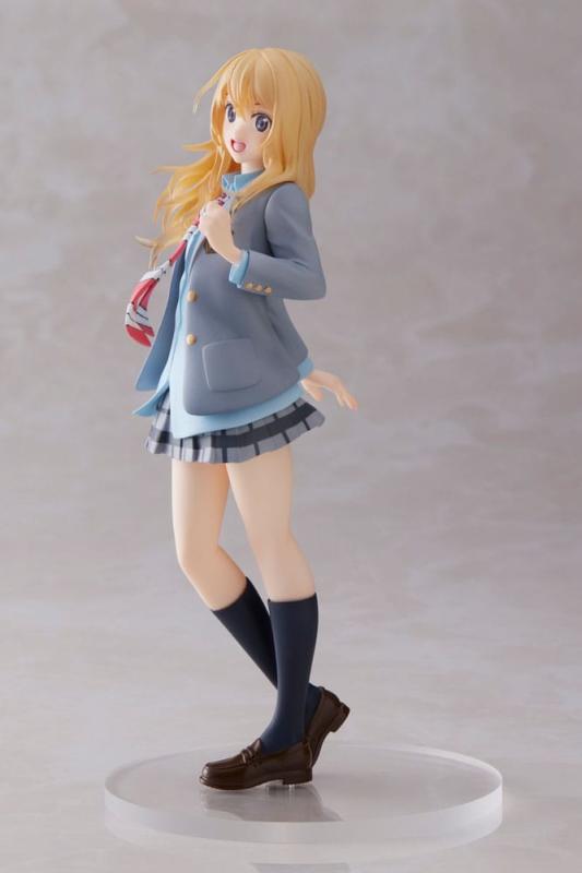 Shigatsu wa Kimi no Uso Coreful PVC Statue Kaori Miyazono School Uniform Ver. 18 cm