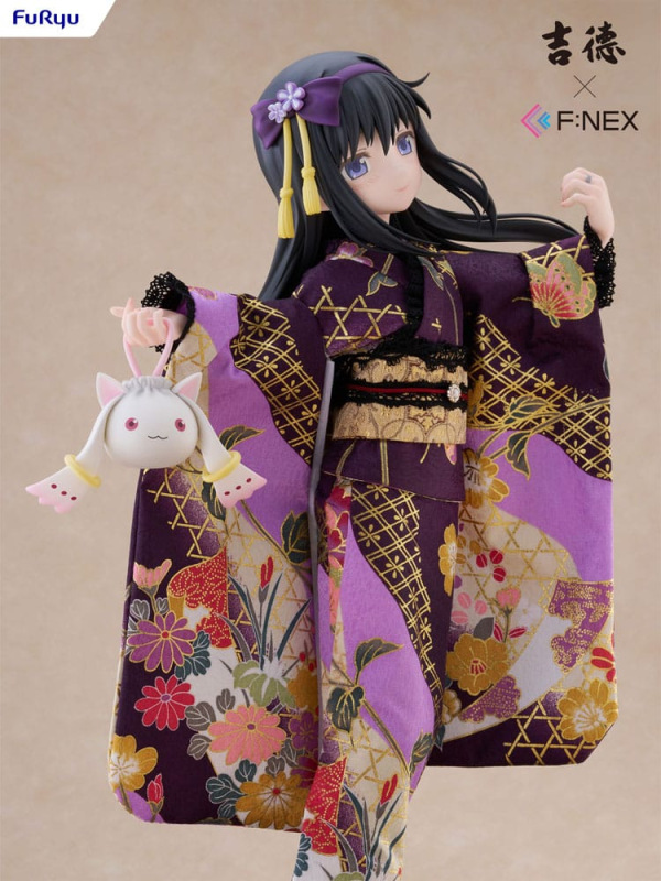 Puella Magi Madoka Magica F:NEX PVC Statue 1/4 Rebellion Homura Akemi Japanese Doll 45 cm 3