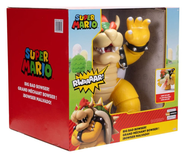Super Mario Action Figure Big Bad Bowser 30 cm 3
