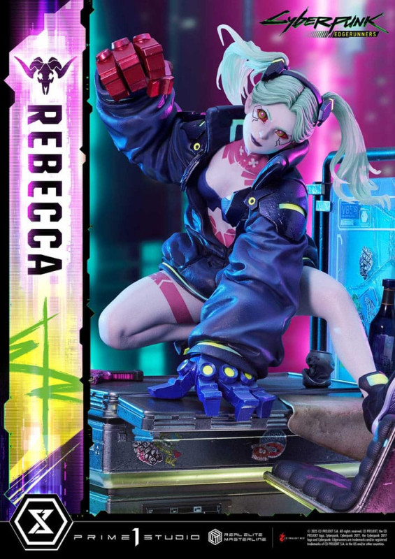 Cyberpunk: Edgerunners Real Elite Masterline Series Statue 1/4 Rebecca 54 cm 12