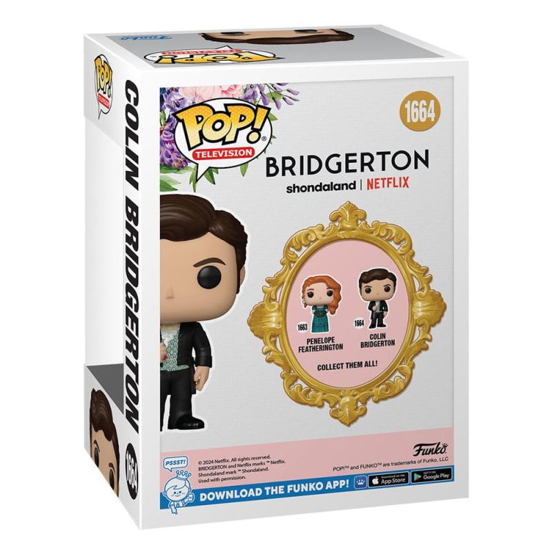 Bridgerton POP! TV Vinyl Figure Colin Bridgerton 9 cm 2