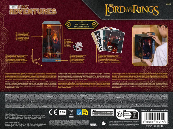 The Lord of the Rings Tiny Adventures Book Nook Mini Diorama Barad-Dûr 23 cm 9