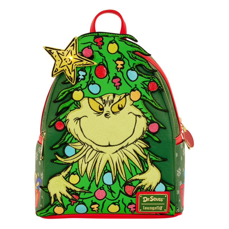 Dr. Seuss by Loungefly Mini Backpack Grinch Holiday 1