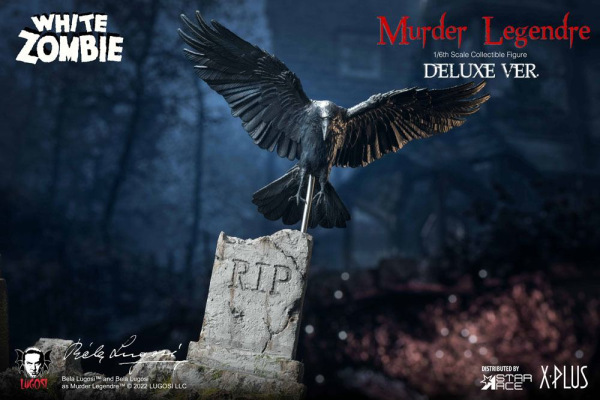 The White Zombie My Favourite Movie Diorama 1/6 Murder Legendre R.I.P. Gravestones and Lamp 30 cm 1