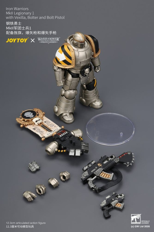 Warhammer The Horus Heresy Action Figure Iron Warriors MkII Legionary 1 12 cm 13