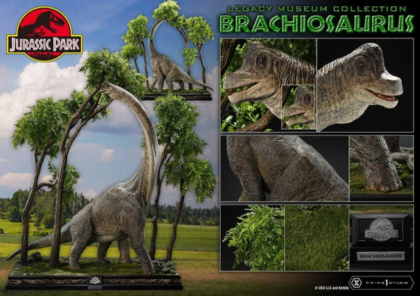 Jurassic Park (Film) Legacy Museum Collection Statue 1/15 Brachiosaurus 128 cm 5