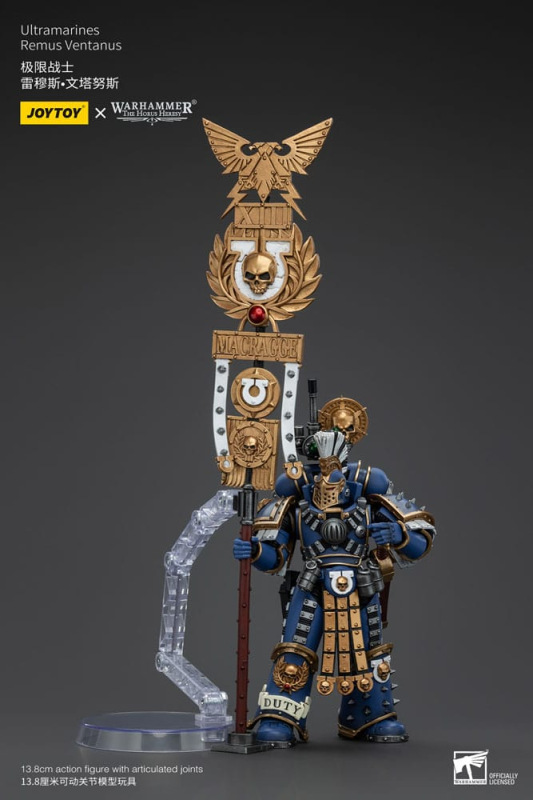 Warhammer The Horus Heresy Action Figure 1/18 Ultramarines Remus Ventanus 14 cm 13