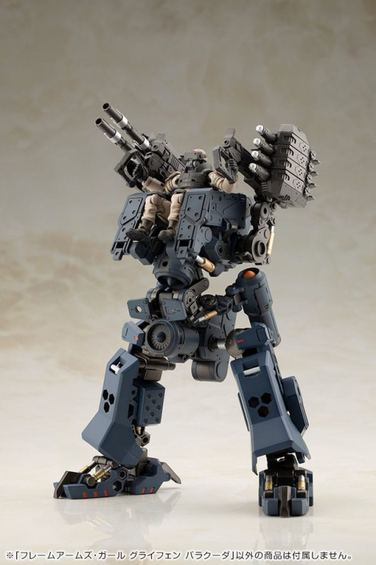 Frame Arms Girl Plastic Model Kit Greifen Barracuda 15 cm 13