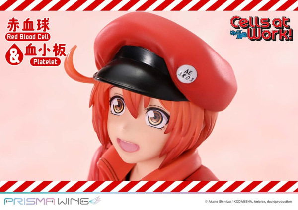 Cells at Work Prisma Wing PVC Statue Red Blood Cell & Platelet 26 cm 8