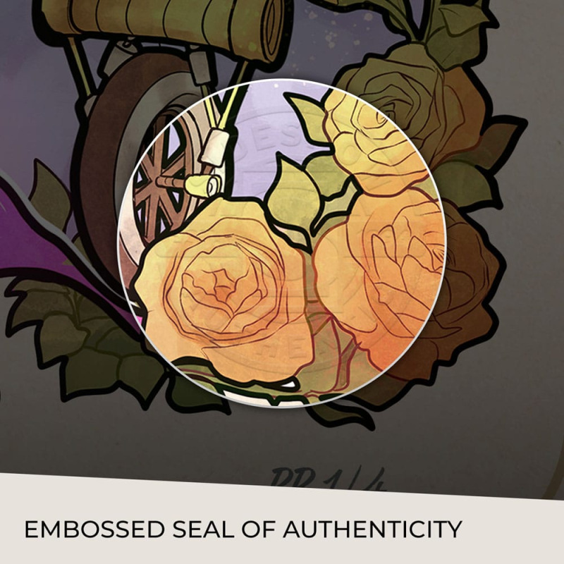 Critical Role Art Print Sam Riegel: 10th Anniversary Art Nouveau Illustrations 46 x 28 cm - unframed 6