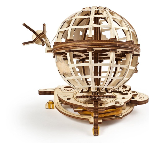 Ugears 3D Wooden Puzzle Globus 5