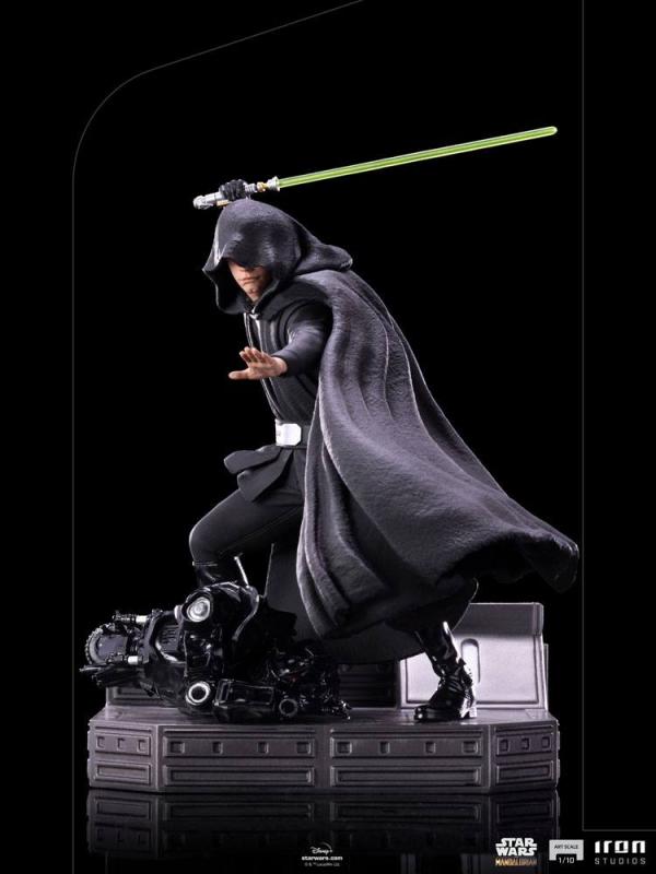 Star Wars The Mandalorian BDS Art Scale Statue 1/10 Luke Skywalker Combat Version 24 cm
