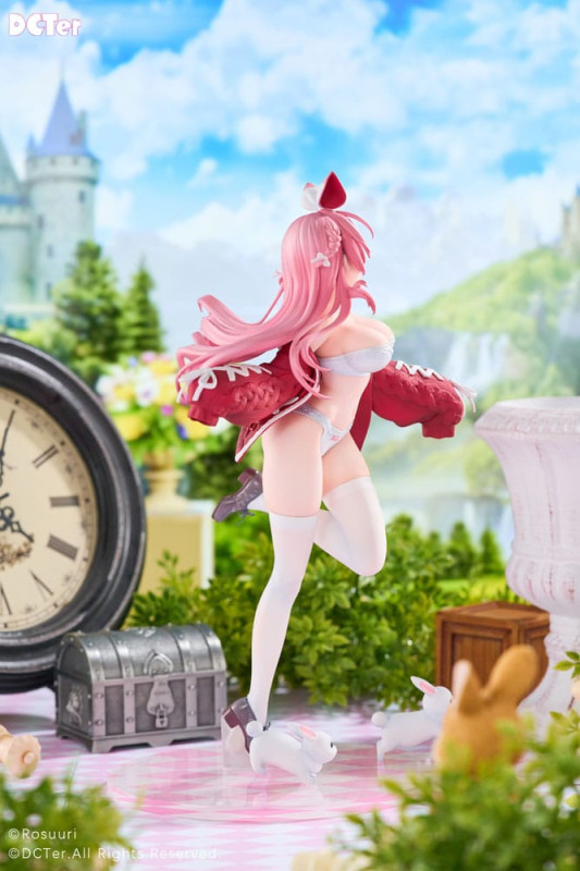 Rosuuri Original Character PVC Statue 1/7 White Rabbit Rosu Swimsuit Ver. 25 cm 1