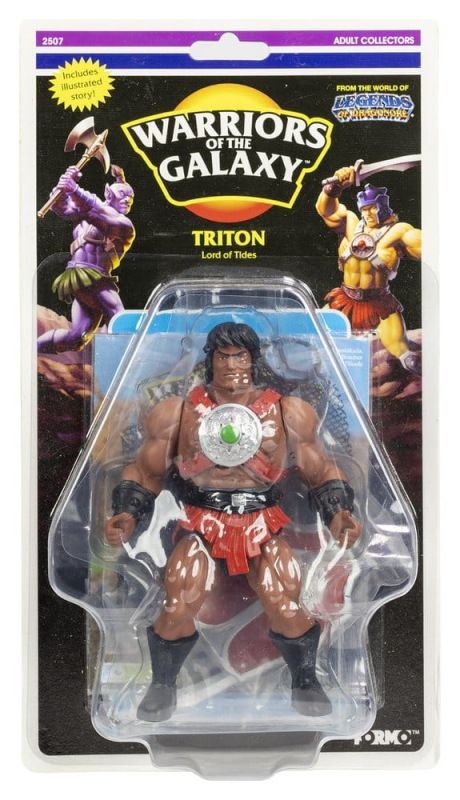 Legends of Dragonore: Warriors of the Galaxy Wave 3 Action Figure Triton 14 cm 9