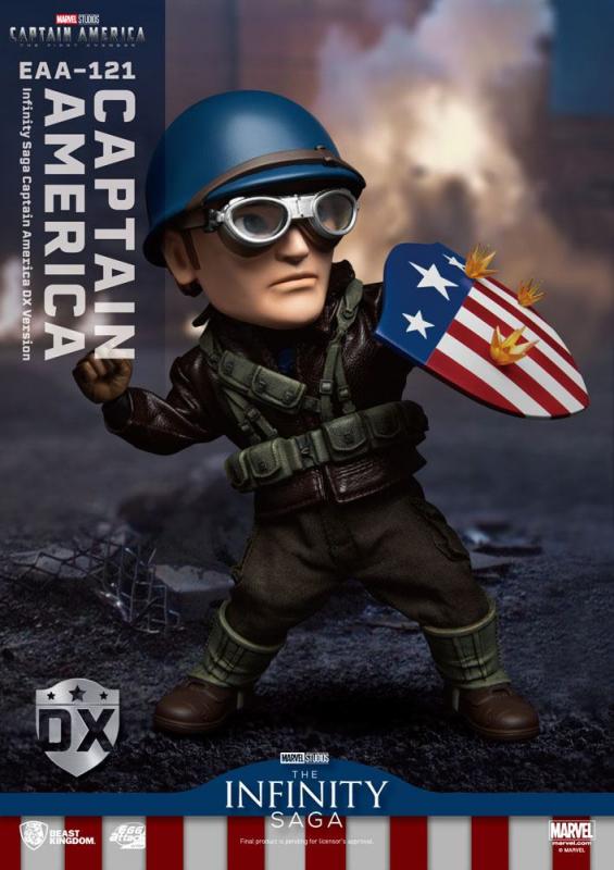 Captain America: Capt. America 17 cm Egg Attack Action Action Figure - Beast Kingdom Toys
