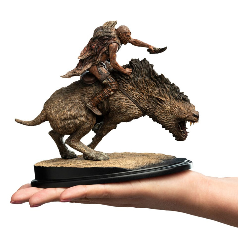 Lord of the Rings Mini Statue Sharkû on Warg 18 cm 5