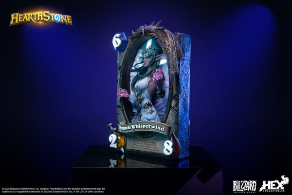 Hearthstone 3D Art Frame Statue Tyrande Whisperwind 31 cm 12