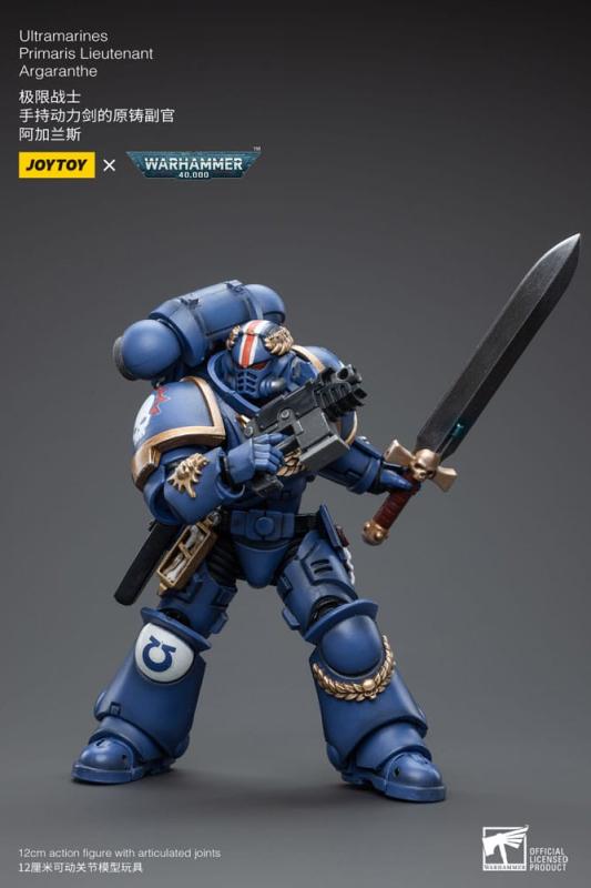 Warhammer 40k Action Figure 1/18 Ultramarines Primaris Lieutenant Argaranthe 12 cm