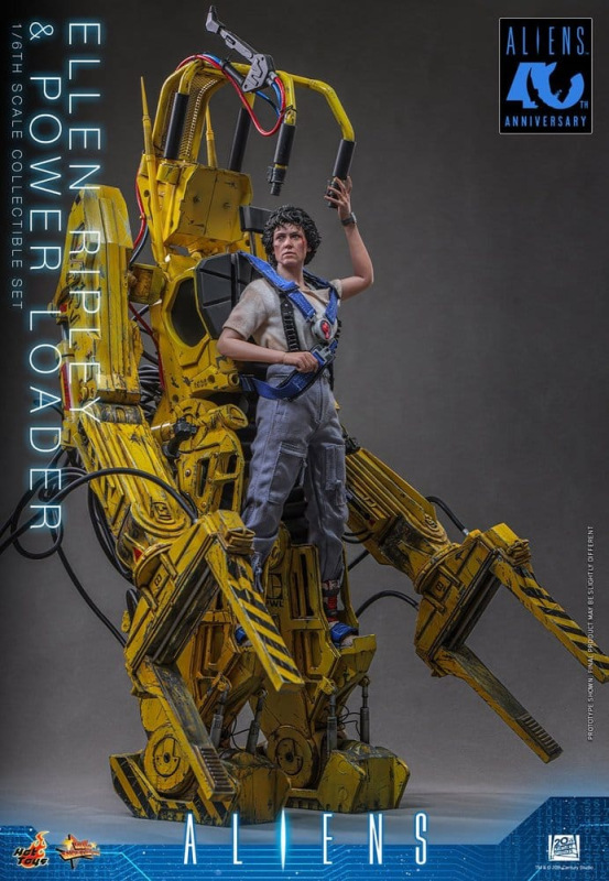 Alien Movie Masterpiece Figure Set 1/6 Ellen Ripley and Power Loader 52 cm 10