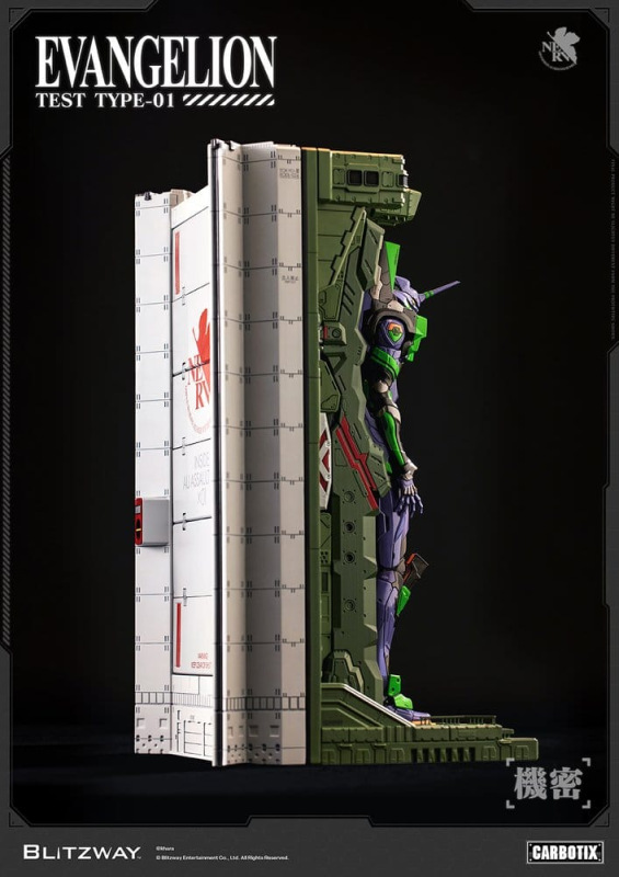 Evangelion Carbotix Action Figure Evangelion Unit-01 Test Type (DX Ver.) 33 cm 10