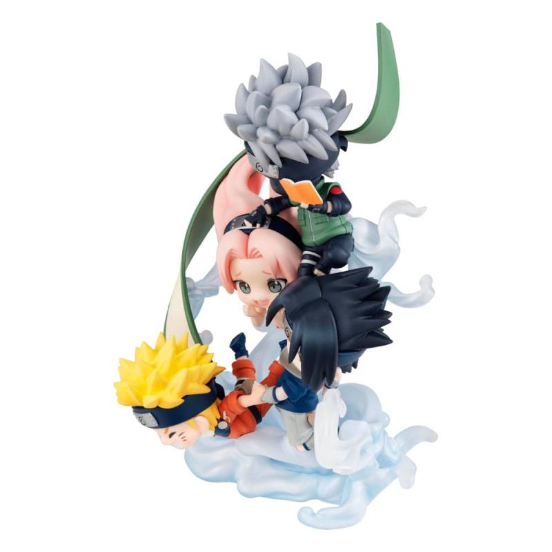 Naruto Shippuden FigUnity PVC Mini Statue Gather here, Team 7 13 cm 9