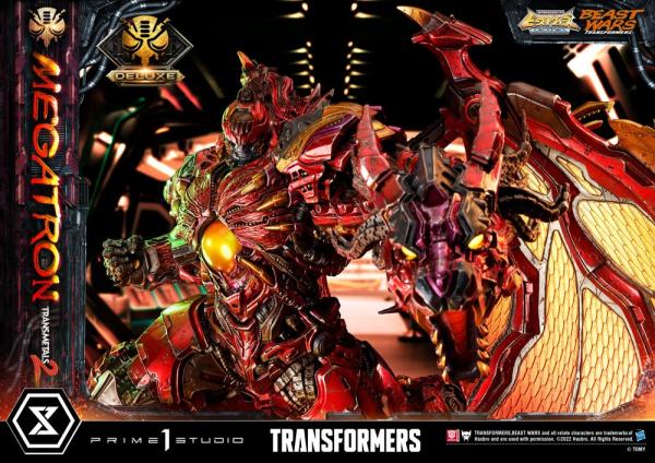 Transformers Beast Wars Premium Masterline Statue 1/4 Megatron Transmetal 2 Deluxe Bonus Version 74
