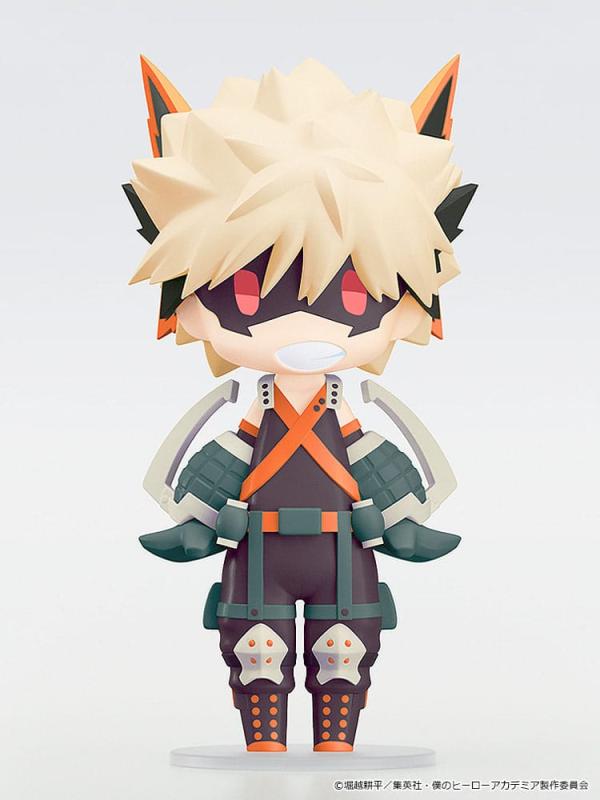 My Hero Academia HELLO! GOOD SMILE Action Figure Katsuki Bakugo 10 cm