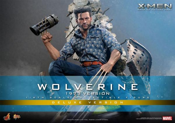 X-Men Days of Future Past Movie Masterpiece Action Figure 1/6 Wolverine (1973 Version) Deluxe Versio