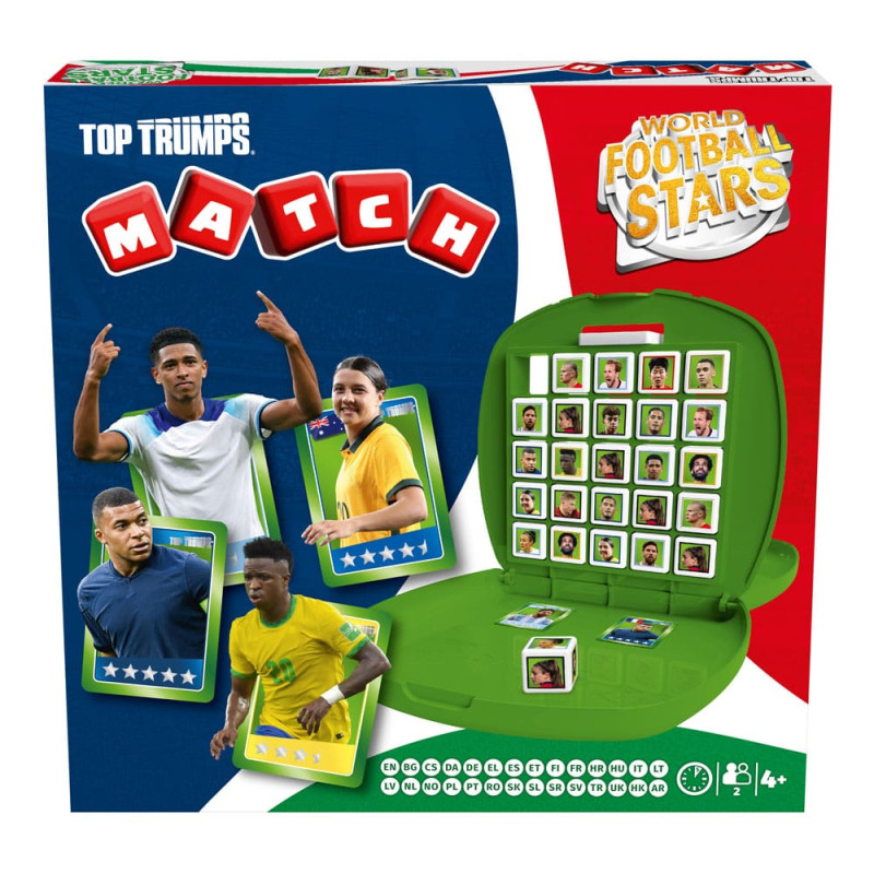 World football stars Top Trumps Match - The Crazy Cube Game Green Version 2