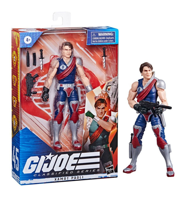 G.I. Joe Classified Series Action Figure 2023 Xamot Paoli 15 cm 5