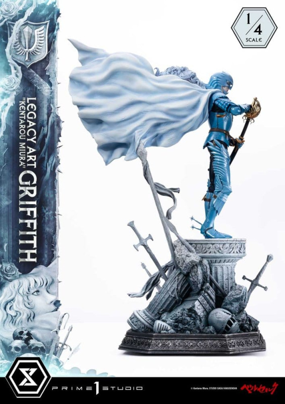 Berserk Legacy Art "Kentarou Miura" Statue 1/4 Griffith Bonus Version 93 cm 14