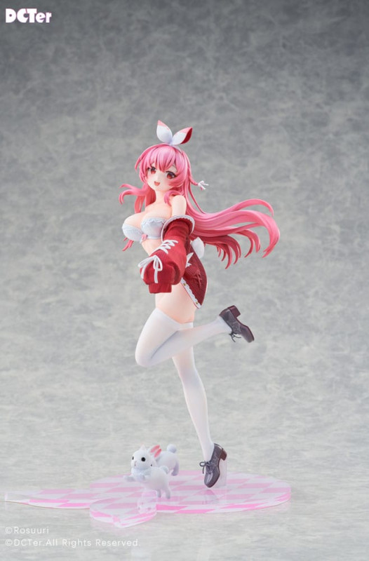 Rosuuri Original Character PVC Statue 1/7 White Rabbit Rosu Swimsuit Ver. 25 cm 7
