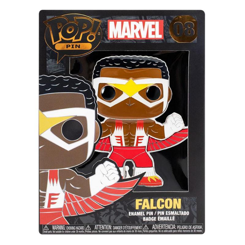 Marvel: Falcon 10 cm POP! Enamel Pin - Funko