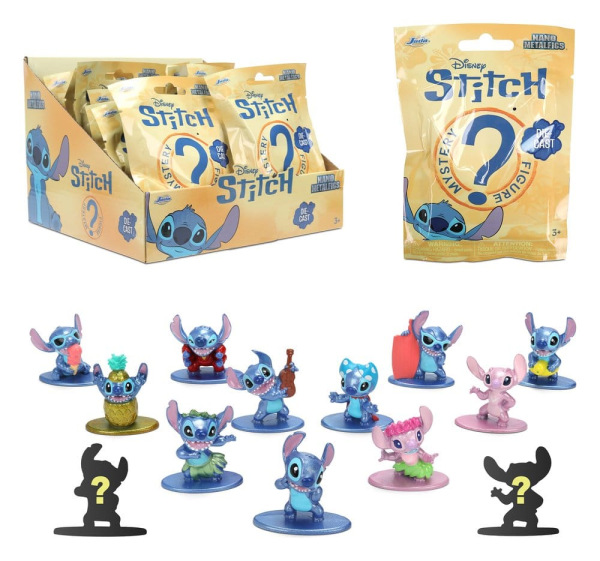 Lilo & Stitch Nanofigs Mini Figures Stitch Blind Box Display (24) 1