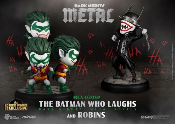 DC Comics Mini Egg Attack Figure 2-Pack Dark Nights: Metal The Batman Who Laughs & Robin Minions 8 c
