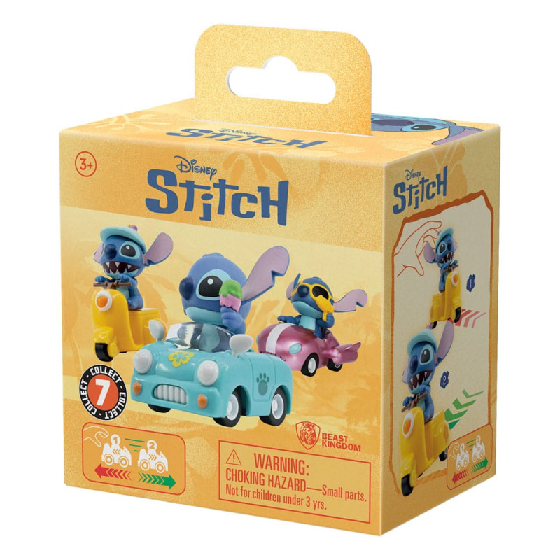 Lilo & Stitch Zoom Hero Pullback Vehicles with Figures Stitch (Blind Box Ver.) Assortment (12) 1
