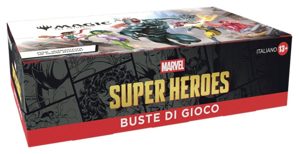 Magic the Gathering Marvel Super Heroes Play Booster Display (30) italian 12