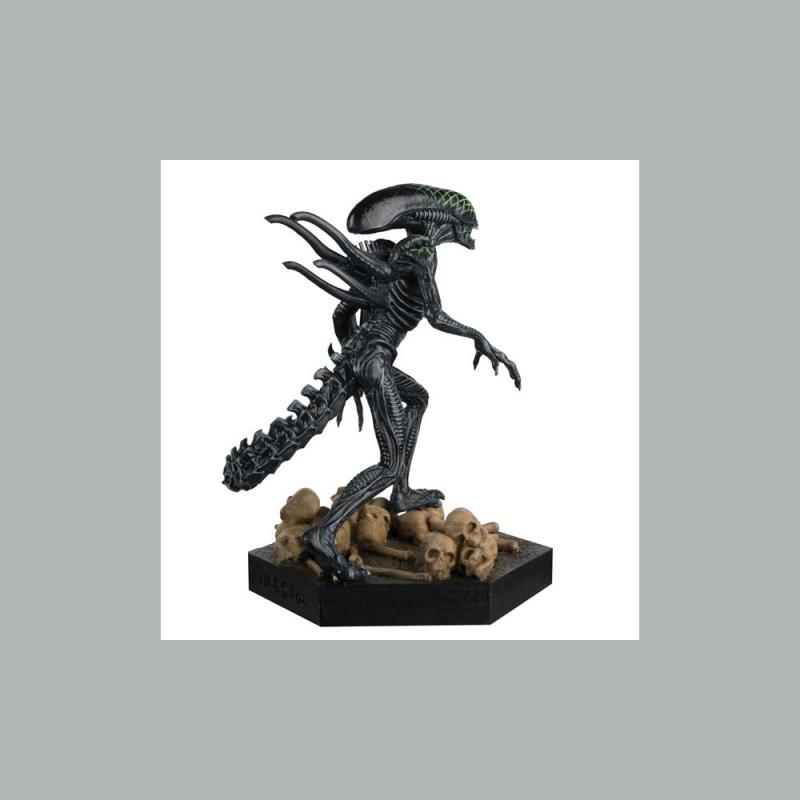 The Alien vs. Predator: Xenomorph Grid 1/16 Collection Statue - Eaglemoss