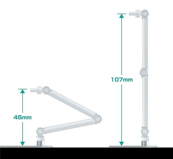 The Simple Stand Mini Nendoroid More for Mini Figures & Models 4-Pack 9
