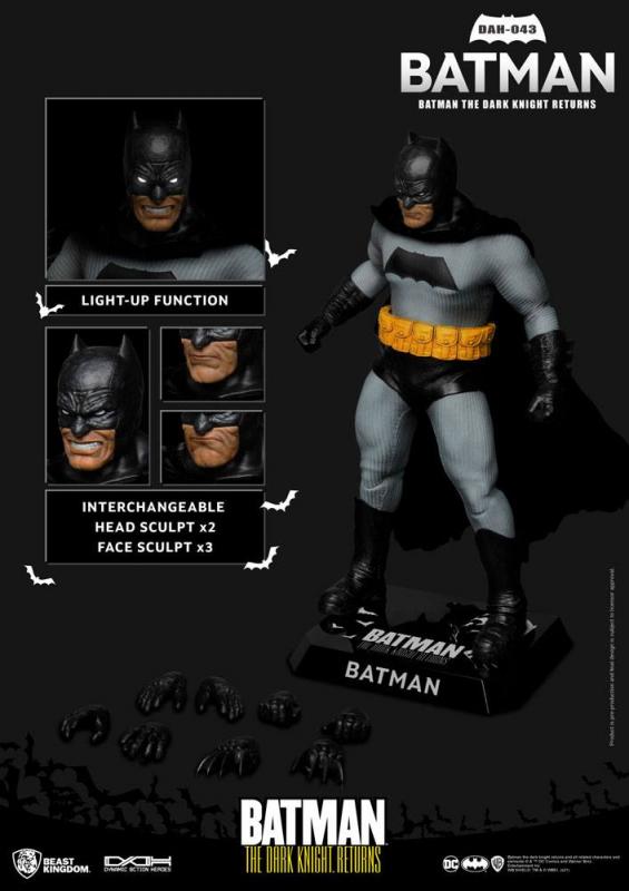 Batman The Dark Knight Returns: Batman 1/9 Action Figure - Beast Kingdom Toys