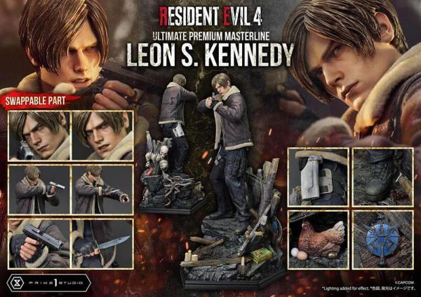 Resident Evil 4 Ultimate Premium Masterline Series Statue 1/4 Leon S. Kennedy Bonus Ver. 64 cm 7