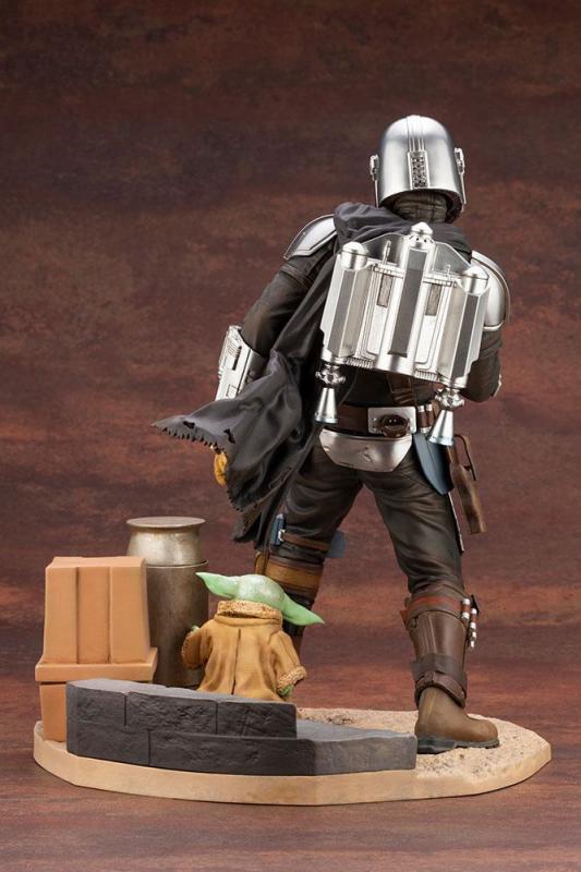 Star Wars The Mandalorian: Mandalorian & The Child - ARTFX Statue 1/7 - Kotobukiya