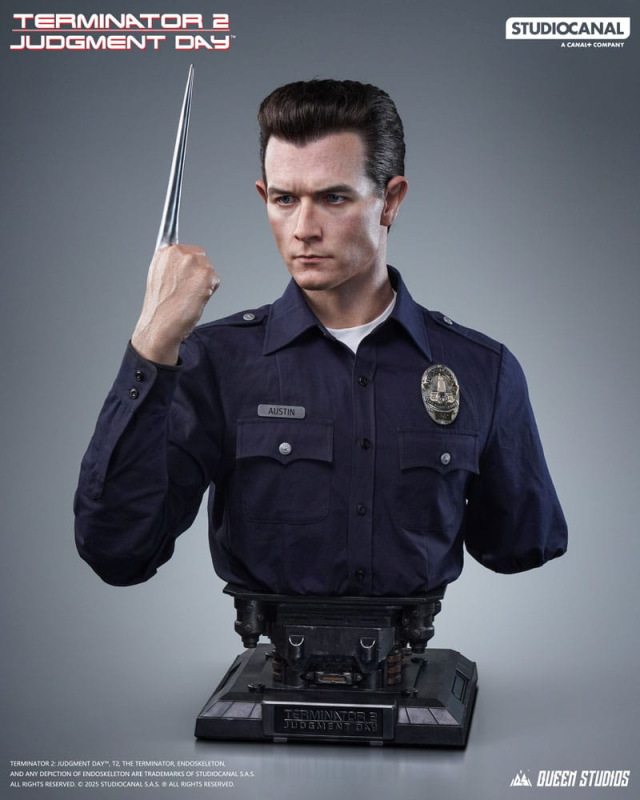 Terminator 2: Judgment Day Bust 1/1 T-1000 90 cm 1