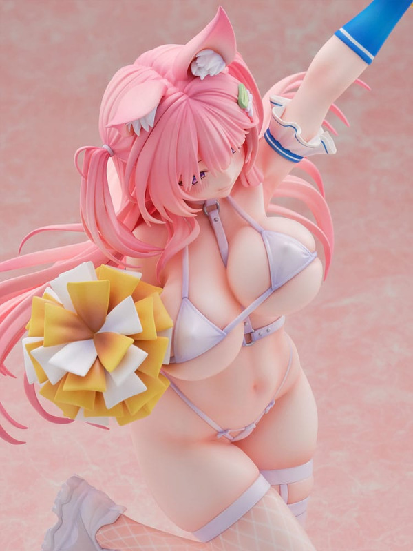 Original Character Statue 1/5 Kemomimi Cheer Girl illustration by Yatanuki Kei DX Version 35 cm 10