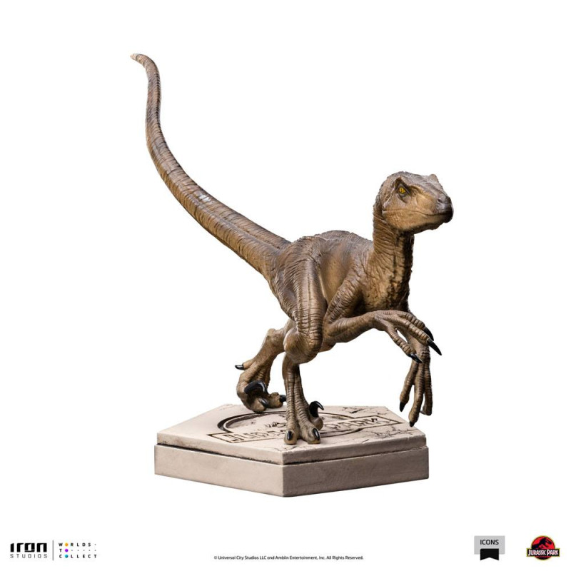 Jurassic World Icons Statue Velociraptor B 9 cm 10