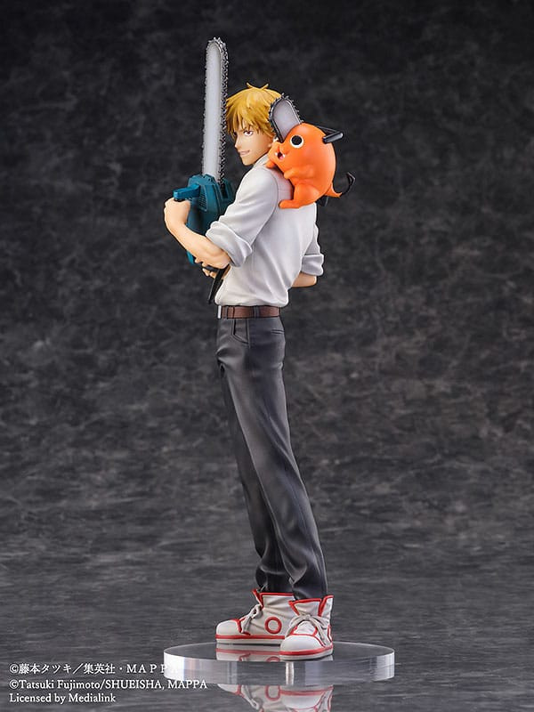 Chainsaw Man S-Fire PVC Statue 1/7 Denji & Pochita 24 cm 2