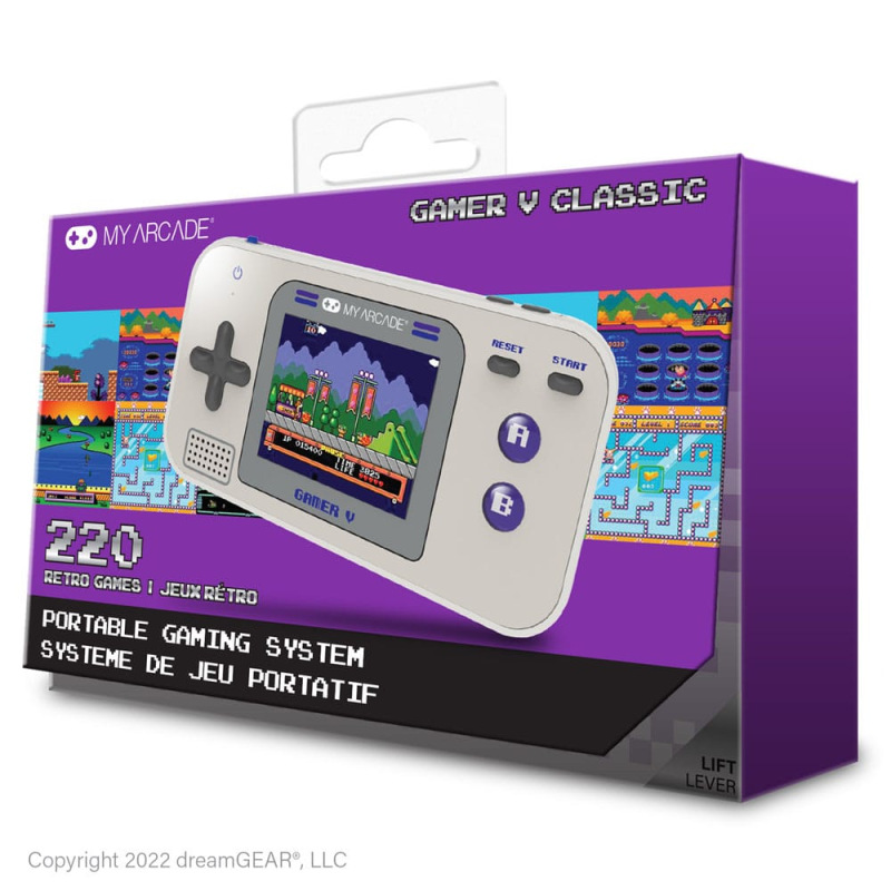 My Arcade Portable Gaming System Gamer V Classic 1
