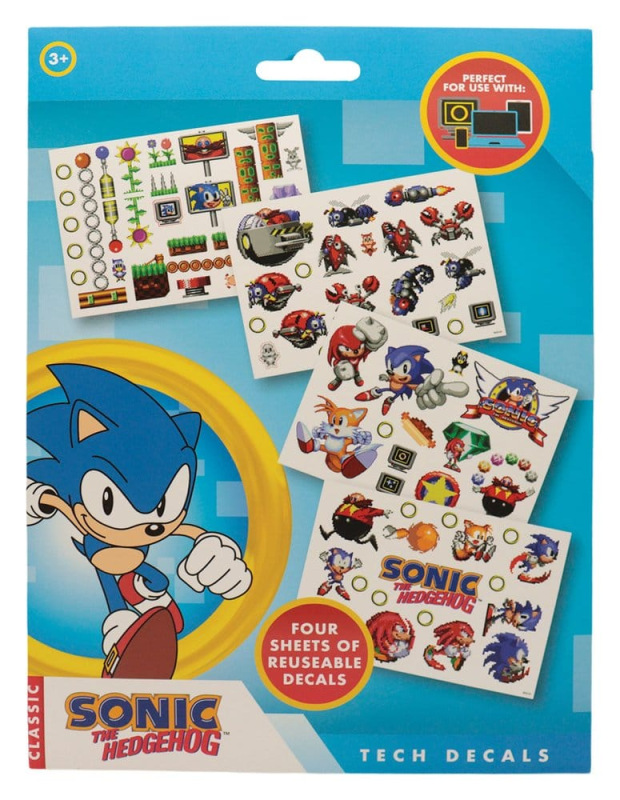 Sonic - The Hedgehog Tech Sticker Pack 4