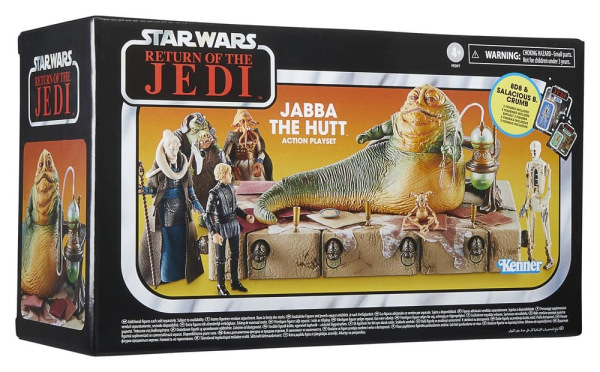 Star Wars Episode VI Vintage Collection Playset Jabba the Hutt 10 cm 11