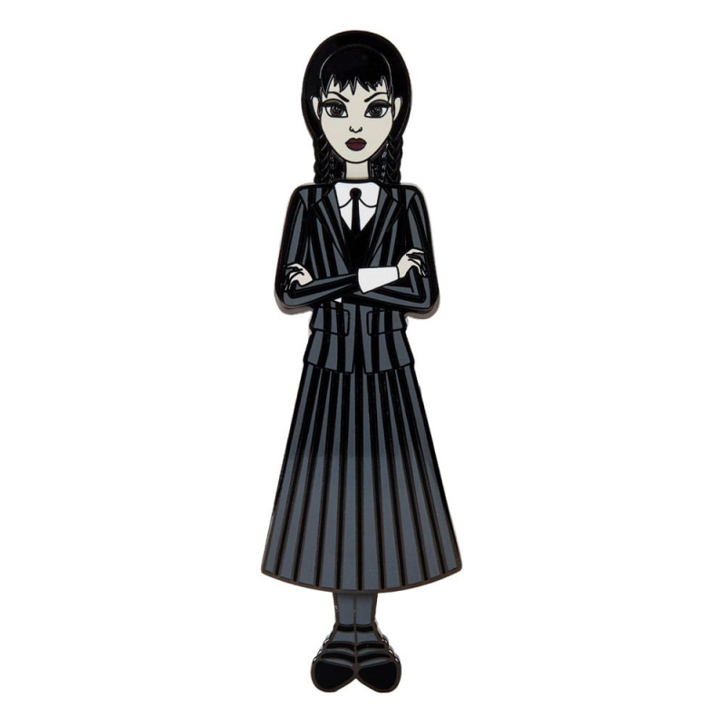 Wednesday by Loungefly Enamel Pins 4-Set Wednesday Addams Paper Doll 3 cm 4
